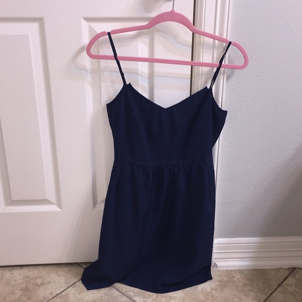 Blue J. crew dress